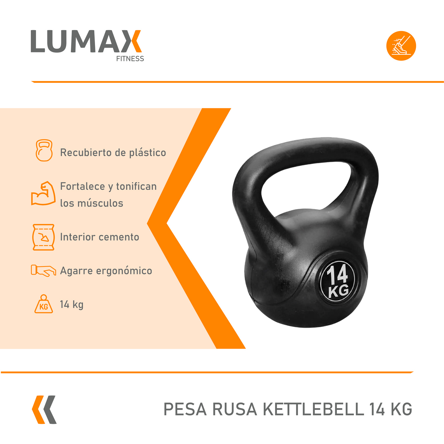 PESAS RUSAS ACERO 14 KG - 2