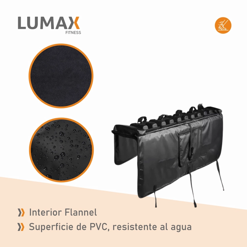 PORTABICICLETAS PARA PORTALON CAMIONETA PICK-UP PAD FLYROCK - 5