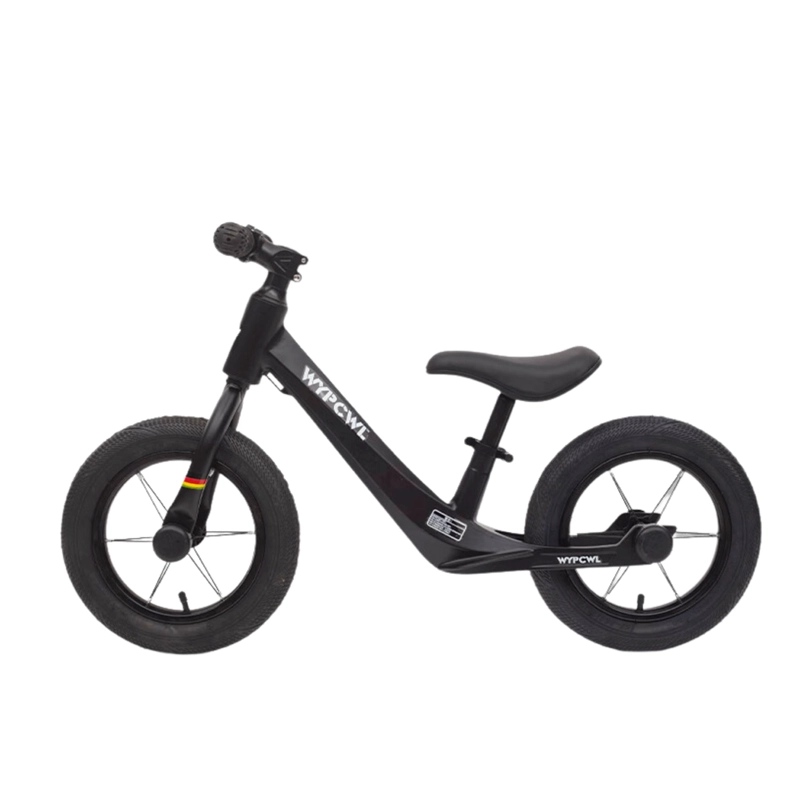 BICICLETA SIN PEDALES APRENDIZAJE NIÑOS PATACLETA NEGRA - 1