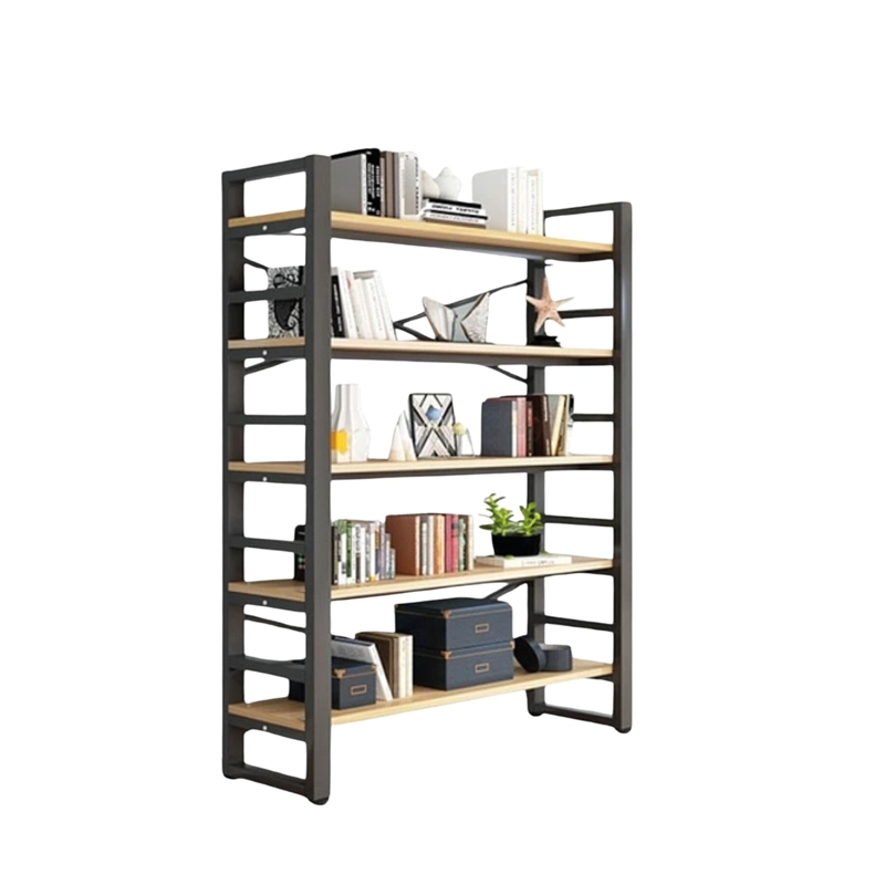 ESTANTE EXHIBIDOR BIBLIOTECA 5 NIVELES CON REPISA 175X33X140 - 1