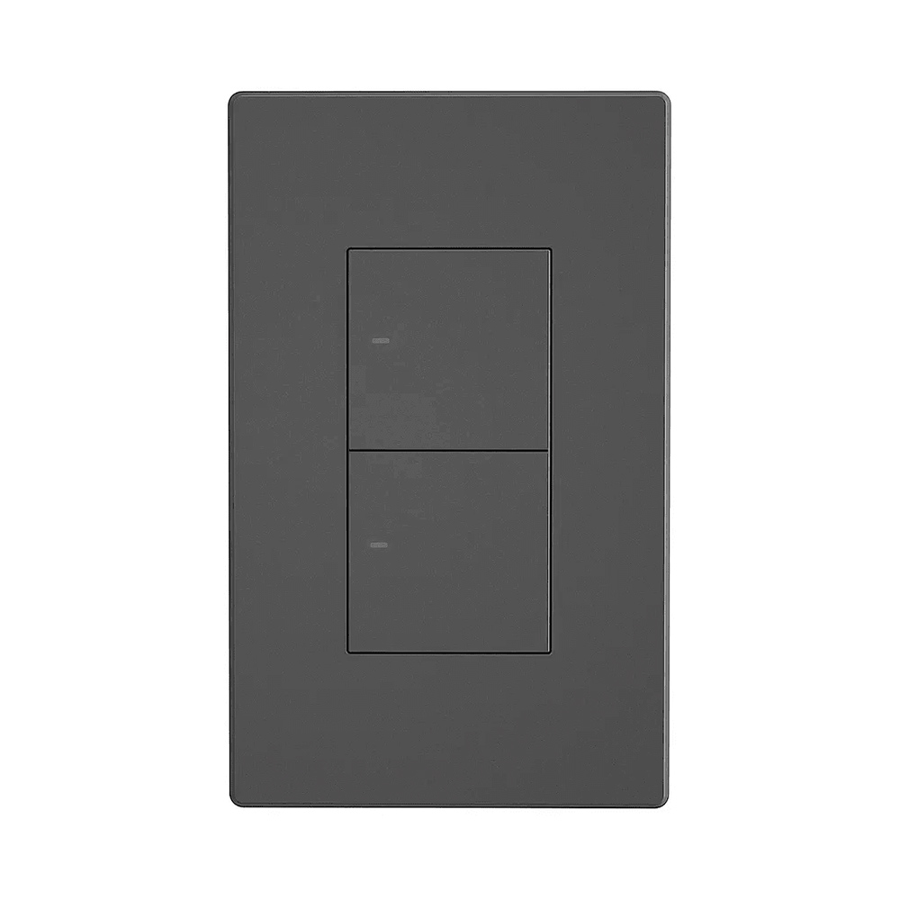 INTERRUPTOR SONOFF MCI07910 NEGRO DE PARED SWITCHMAN M5 WIFI 2 CANALES () - 1