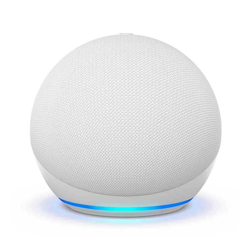 AMAZON ALEXA ECHO DOT (5TA GENERACION) GLACIER WHITE - 4