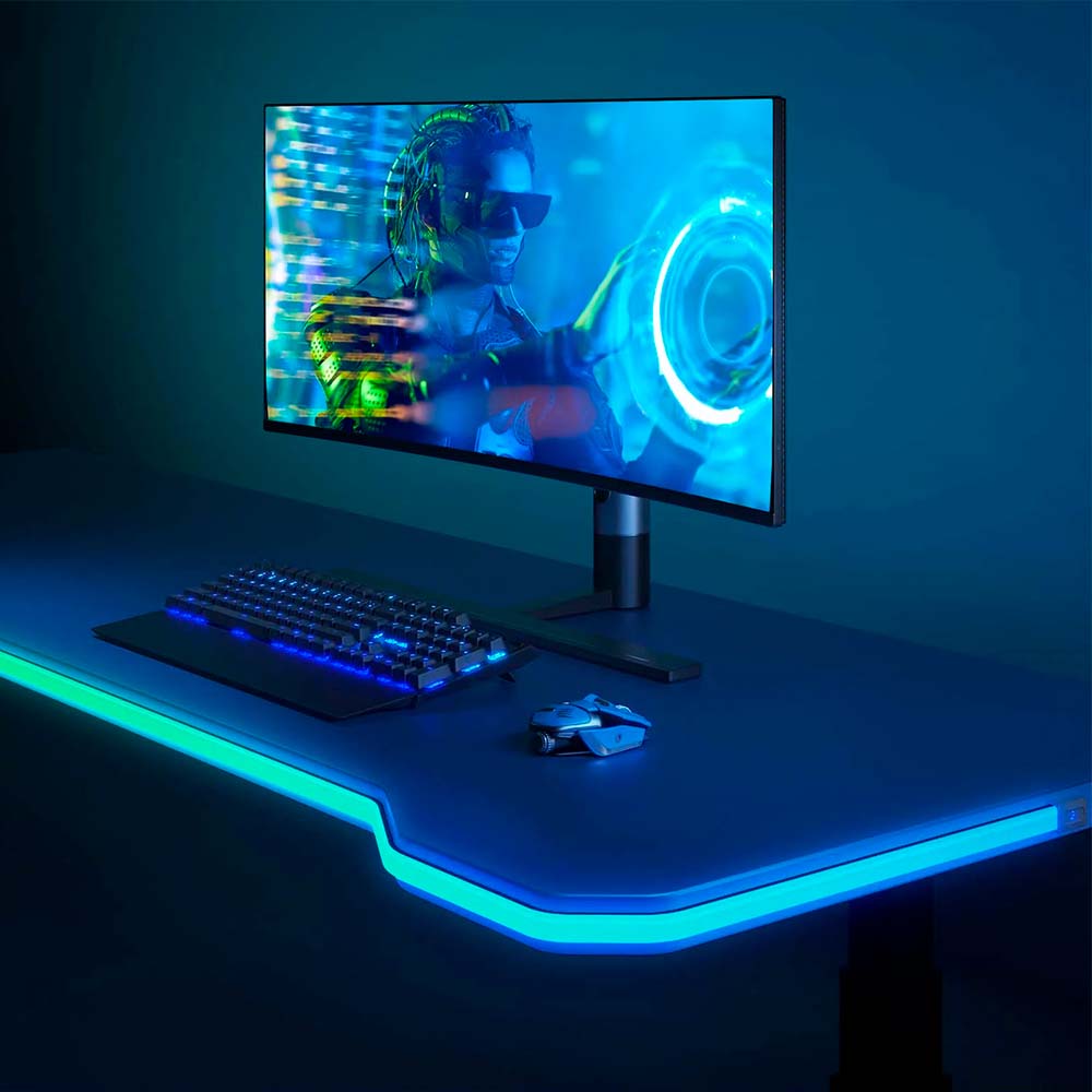 LUZ LED GOVEE TIRA NEÓN GAMER RGBIC AJUSTABLE ESCRITORIO H61C3 - 3