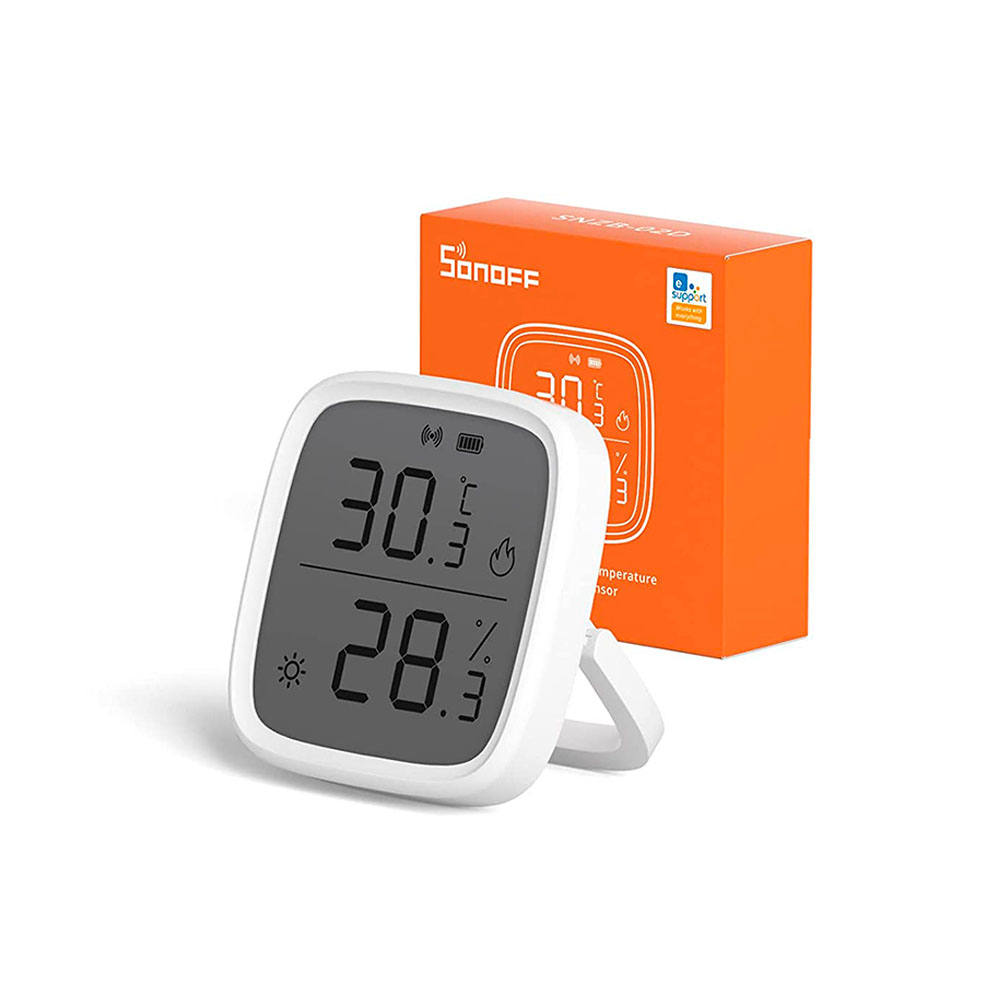 MONITOR DE TEMPERATURA Y HUMEDAD SNZB-02D SONOFF - 2