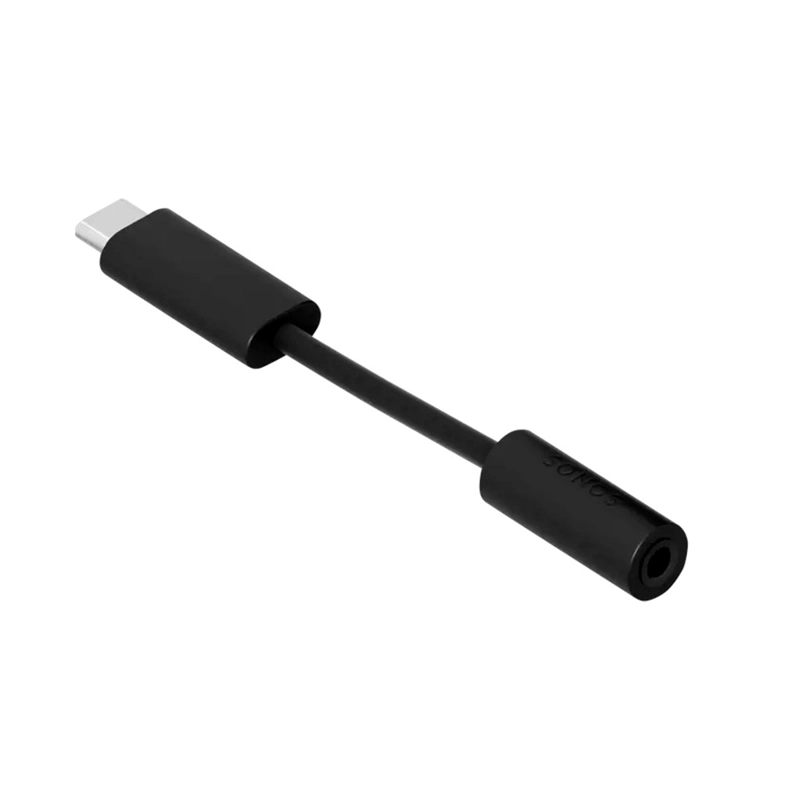ADAPTADOR SONOS DE 3,5 MM A USB-C - NEGRO - 1