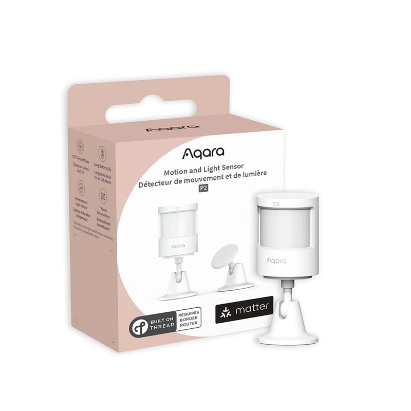 SENSOR DE LUZ Y MOVIMIENTO MATTER P2 AQARA - 1