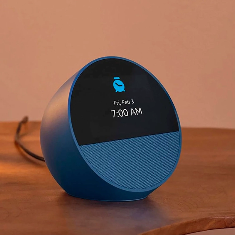 ALEXA ECHO SPOT AMAZON 2024 BLUE - 3