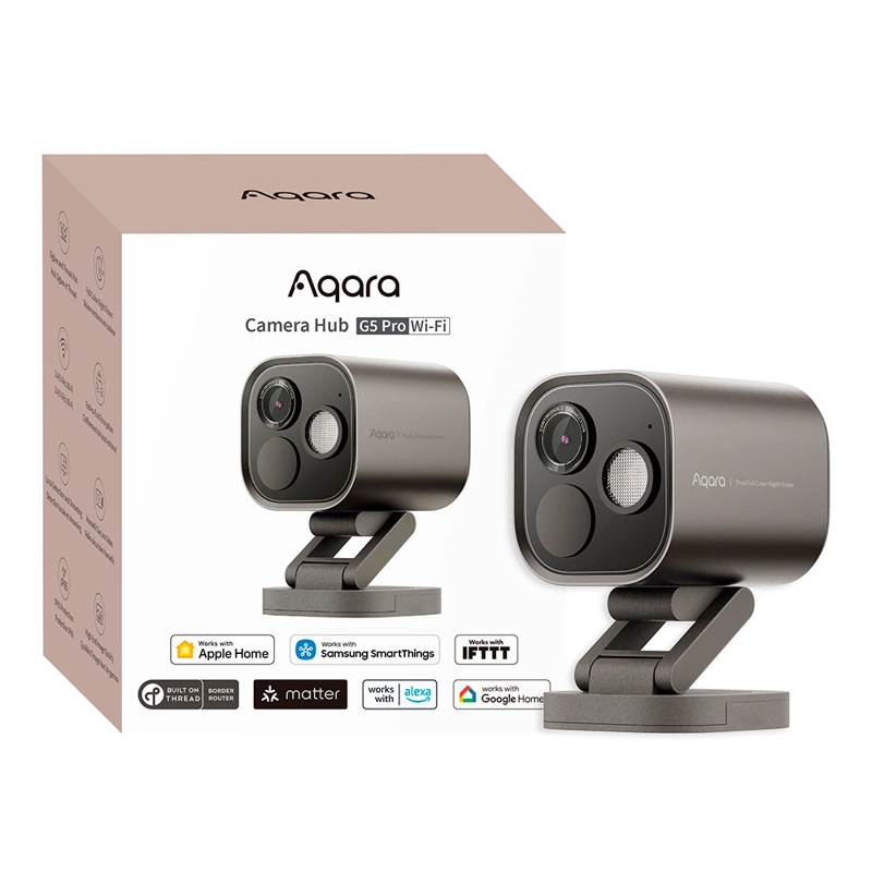 CAMARA DE EXTERIOR WIFI Y MATTER HUB G5 PRO AQARA - 2