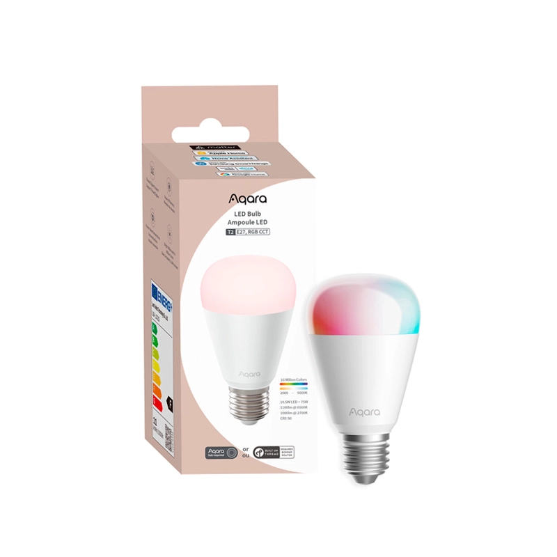 AMPOLLETA LED T2 E27 RGB AQARA - 2