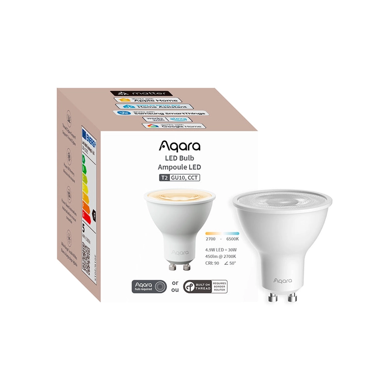 AMPOLLETA LED ZIGBEE GU10 T2 AQARA - 2