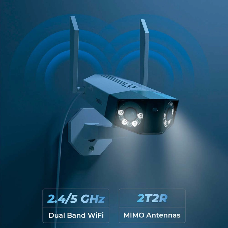 CAMARA DE SEGURIDAD 4K REOLINK DUO 2 WIFI - 3
