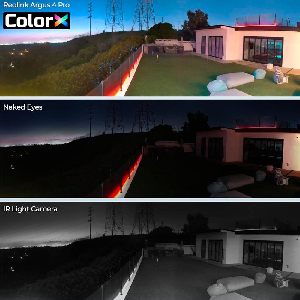 CAMARA DE SEGURIDAD 4K REOLINK ARGUS 4 PRO - 4