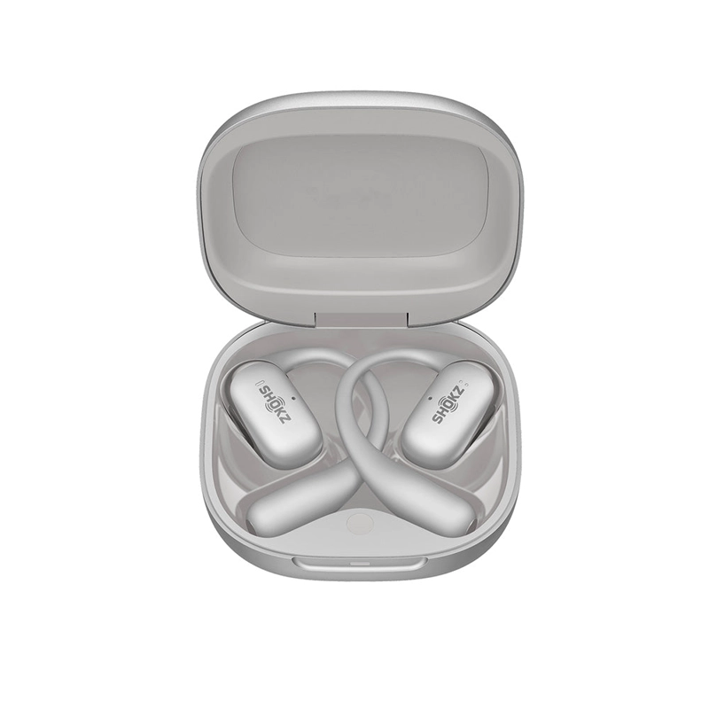 AUDIFONOS BLUETOOTH SHOKZ OPENFIT 2 PLUS - SILVER - 3