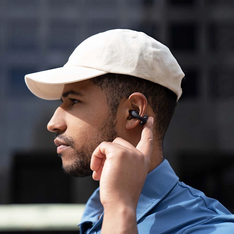 AUDIFONOS BLUETOOTH SHOKZ OPENDOTS ONE - BLACK - 7