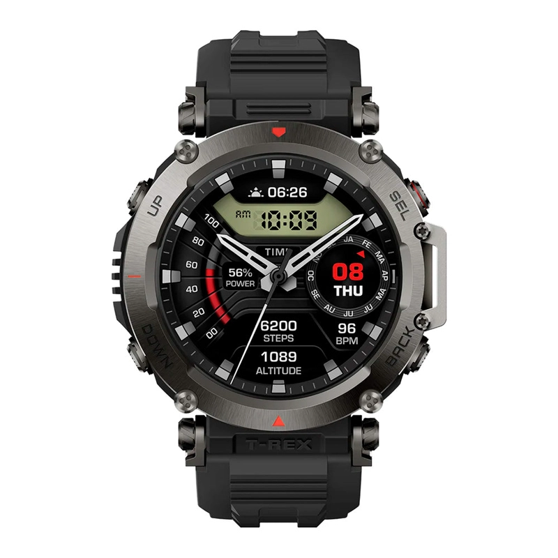 RELOJ INTELIGENTE AMAZFIT T-REX ULTRA ABYSS BLACK - 2