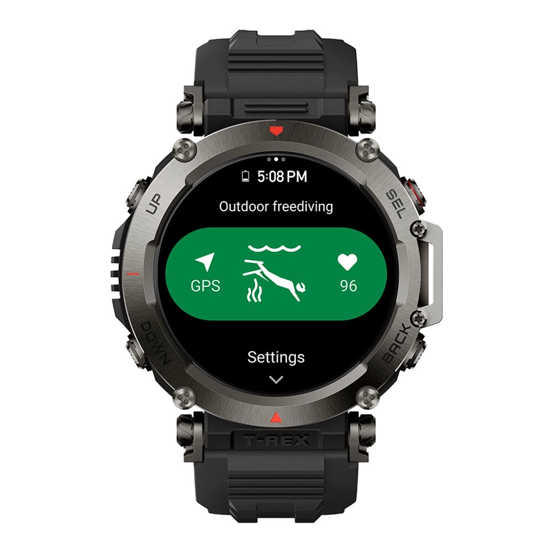 RELOJ INTELIGENTE AMAZFIT T-REX ULTRA ABYSS BLACK - 4
