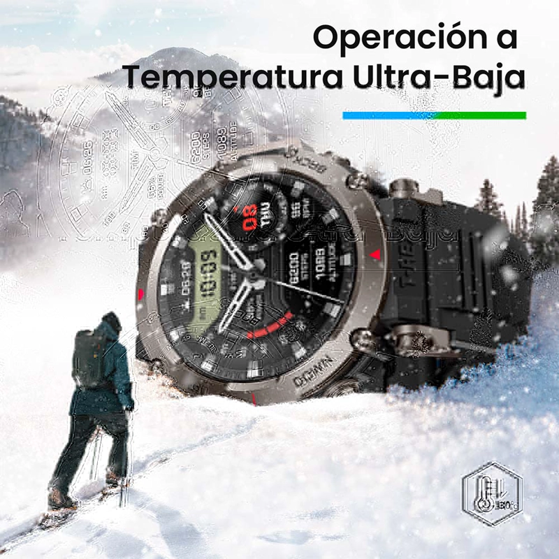 RELOJ INTELIGENTE AMAZFIT T-REX ULTRA ABYSS BLACK - 9
