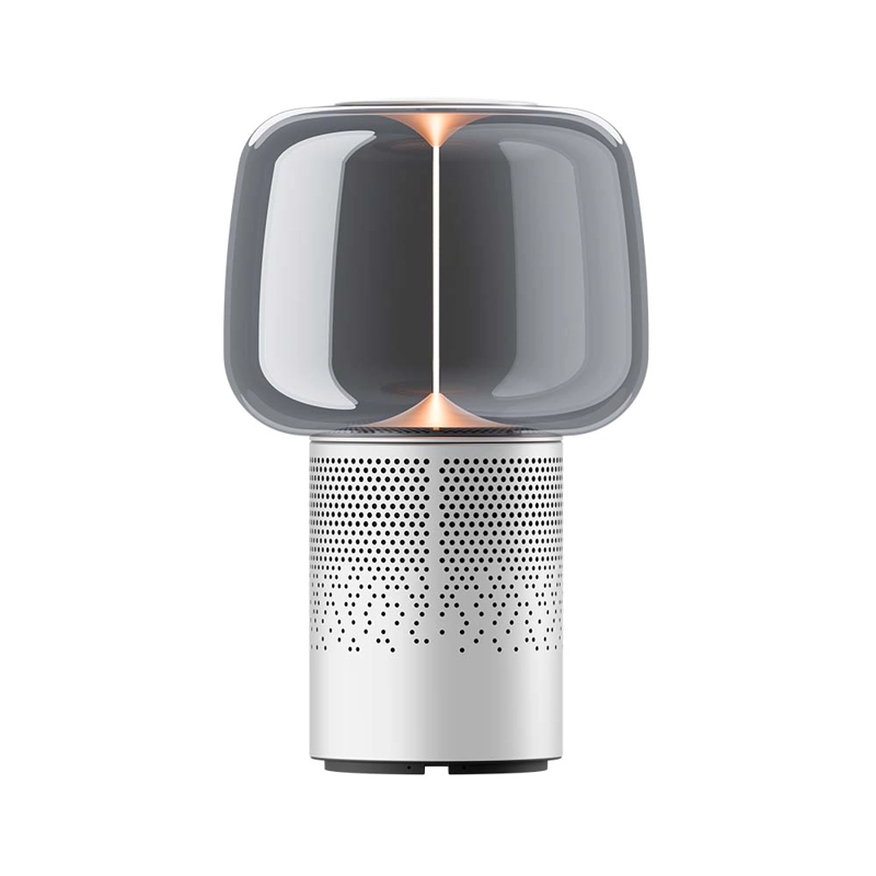 LAMPARA SERENA PLAY CON PARLANTE JBL KOODUU FROSTED SILVER - 2