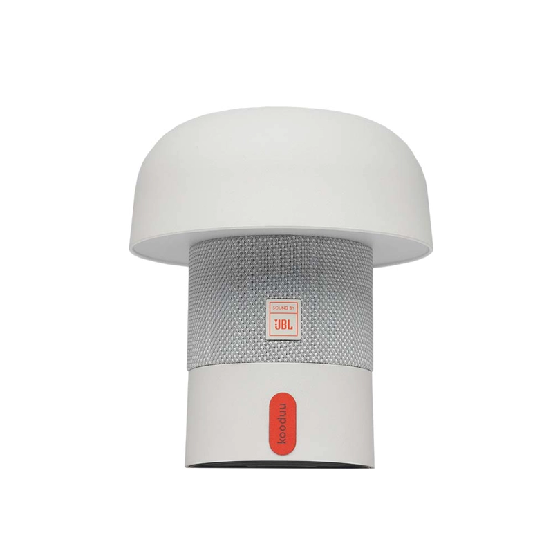 LAMPARA PORTATIL SENSA PLAY MINI CON PARLANTE JBL KOODUU CLOUDY WHITE - 3