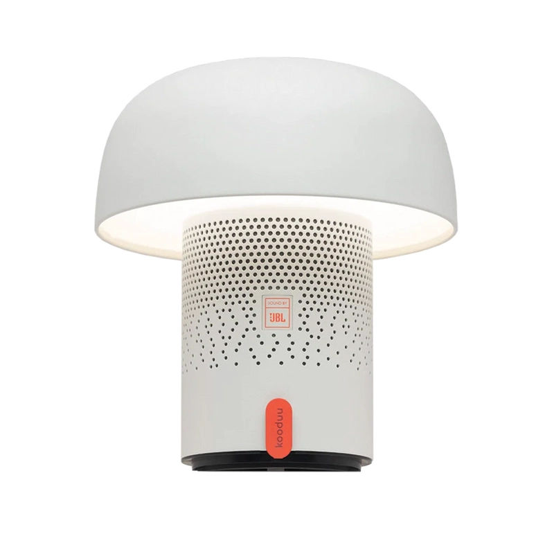 LAMPARA PORTATIL SENSA PLAY CON PARLANTE JBL KOODUU CLOUDY WHITE - 1