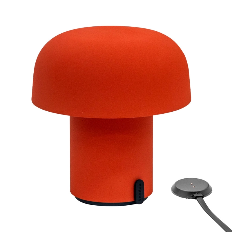 LAMPARA PORTATIL SENSA PLAY CON PARLANTE JBL KOODUU ORANGE - 4