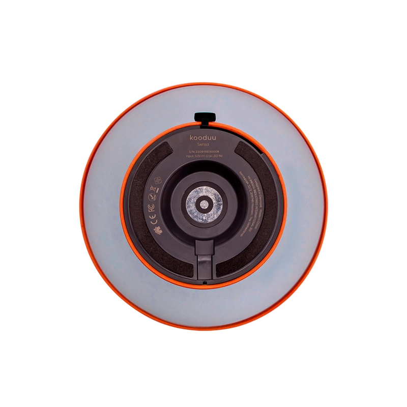 LAMPARA PORTATIL SENSA PLAY CON PARLANTE JBL KOODUU ORANGE - 5