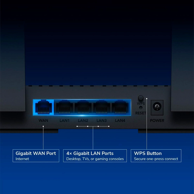 ROUTER WI-FI 6 MESH GIGABIT AX3000 CUDY - 4