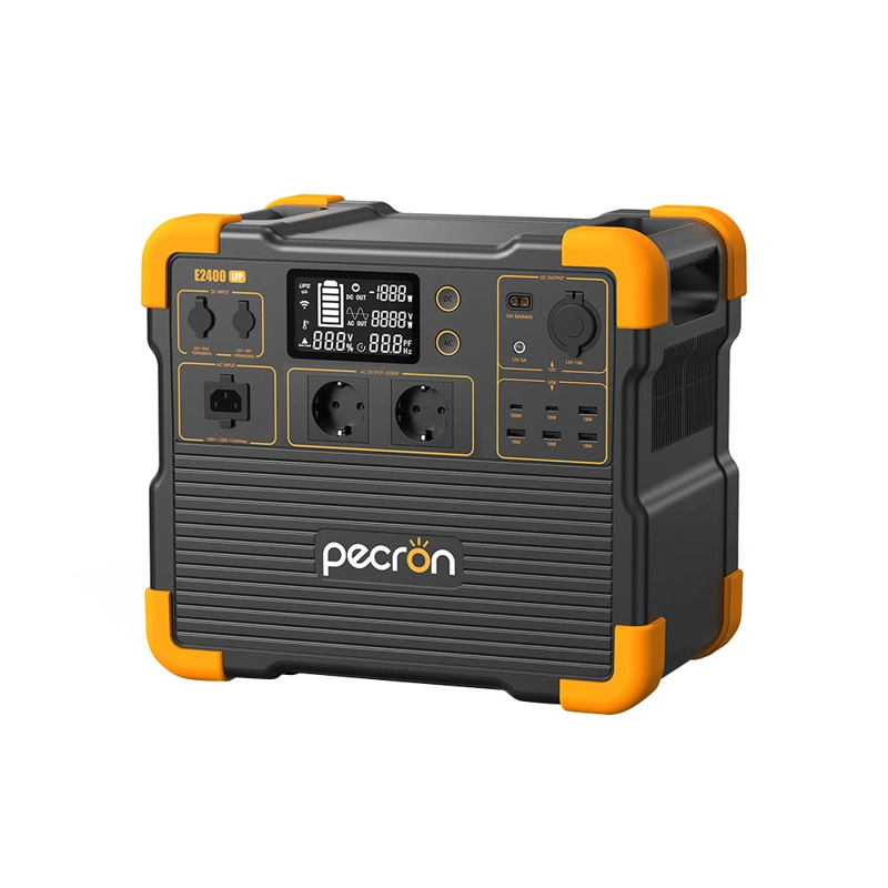 ESTACION DE ENERGIA PORTATIL PECRON E2400LFP DE 2048WH - 2