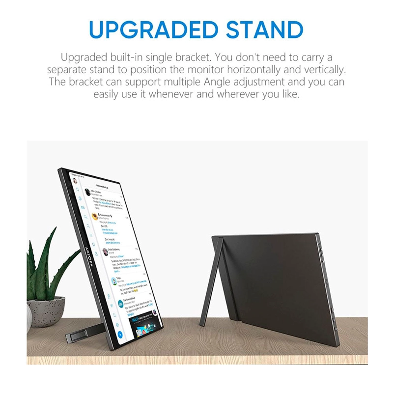 MONITOR PORTATIL A1T TOUCH ARZOPA 15,6” IPS 1080P FHD - 4