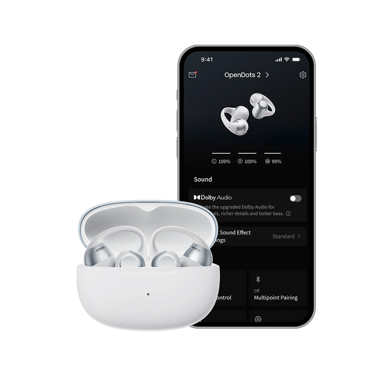 AUDIFONOS BLUETOOTH SHOKZ OPENDOTS 2 - GREY - 4