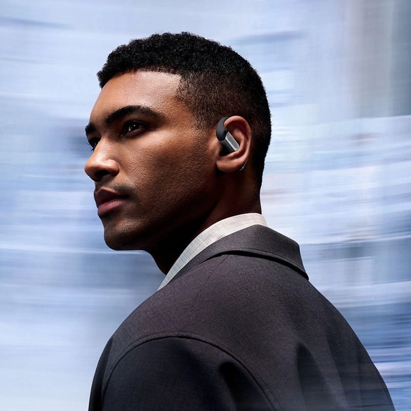 AUDIFONOS BLUETOOTH SHOKZ OPENFIT PRO - BLACK - 6