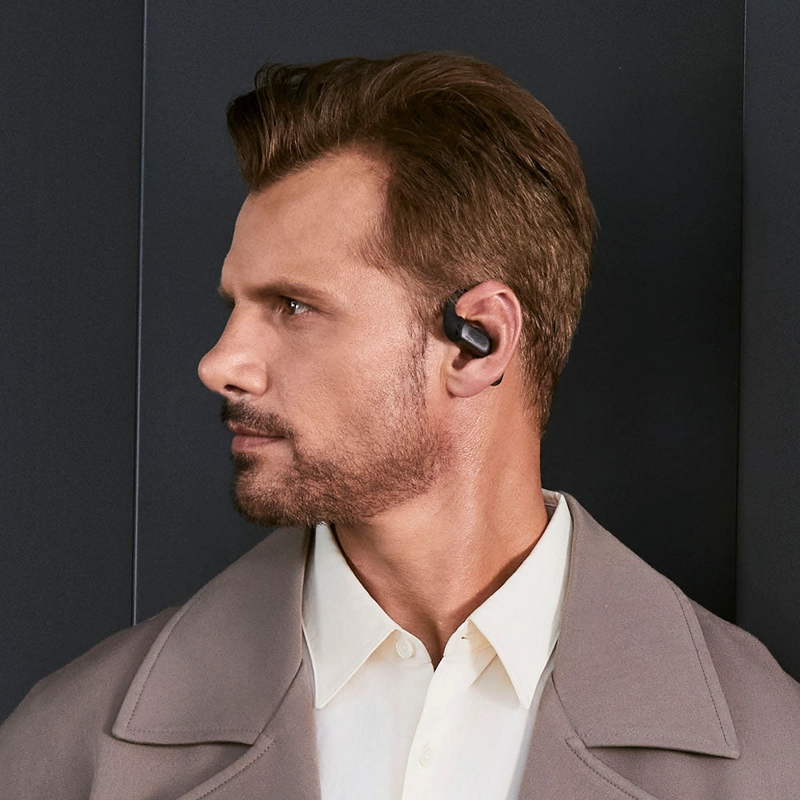 AUDIFONOS BLUETOOTH SHOKZ OPENFIT PRO - BLACK - 7