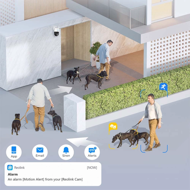 CAMARA DE SEGURIDAD TRACK MIX 4K WIFI 6 REOLINK - 4