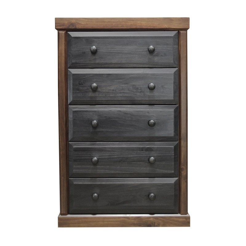 CAJONERA MUEBLES DURAN SOFIA CHOCOLATE 5 - 1