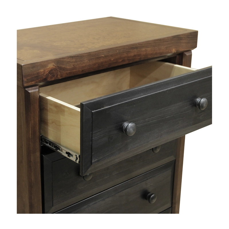 CAJONERA MUEBLES DURAN SOFIA CHOCOLATE 5 - 6