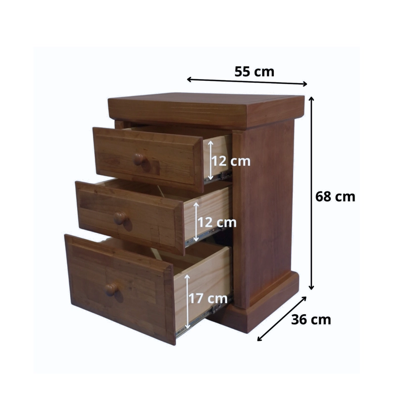 VELADOR MUEBLES DURAN VICTORIA CHOCOLATE DER - 6