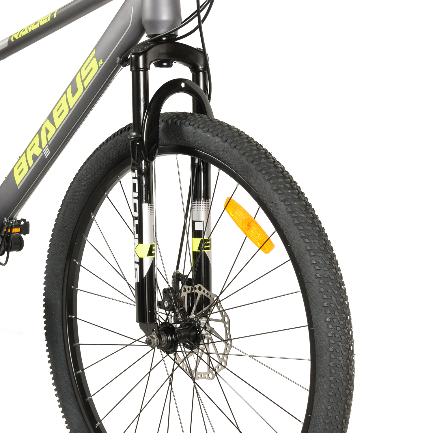 BICICLETA BRABUS RAIDEN ARO 27.5 GRIS - 3