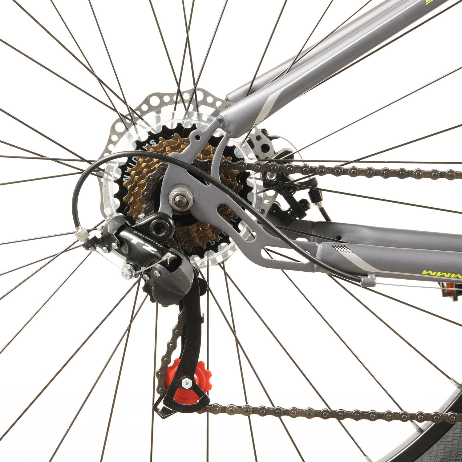 BICICLETA BRABUS RAIDEN ARO 27.5 GRIS - 5