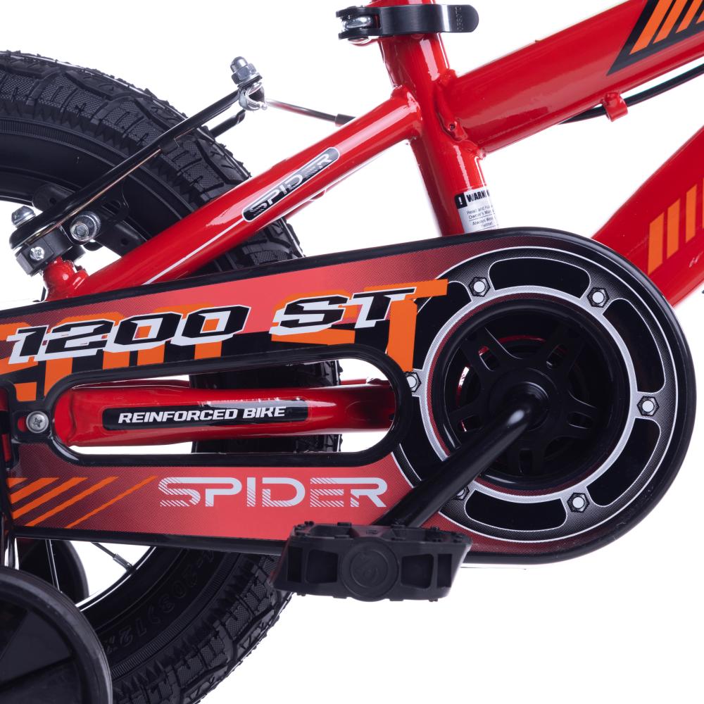 BICICLETA MTB ARO 12 BRABUS 1200 SPIDER ROJO - 2