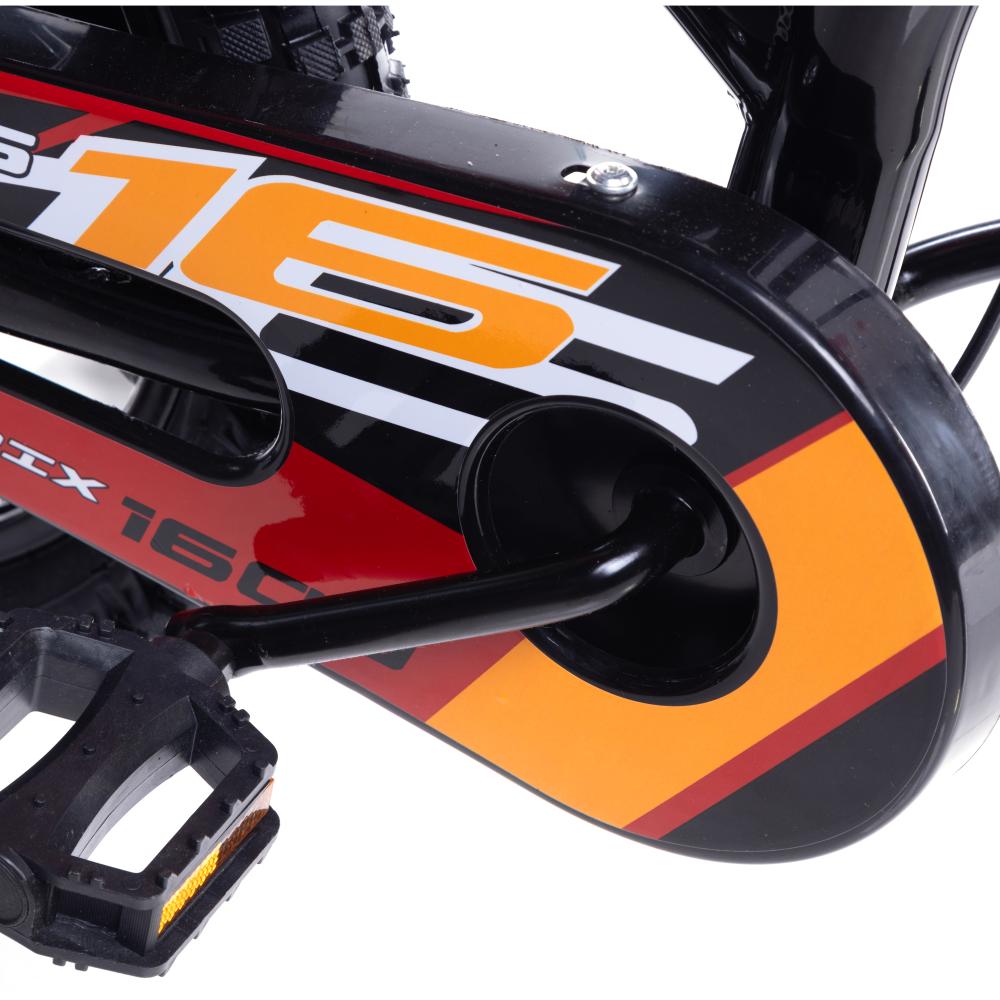 BICICLETA MTB ARO 16 BRABUS 1600 MOTOBIKE ROJO - 4