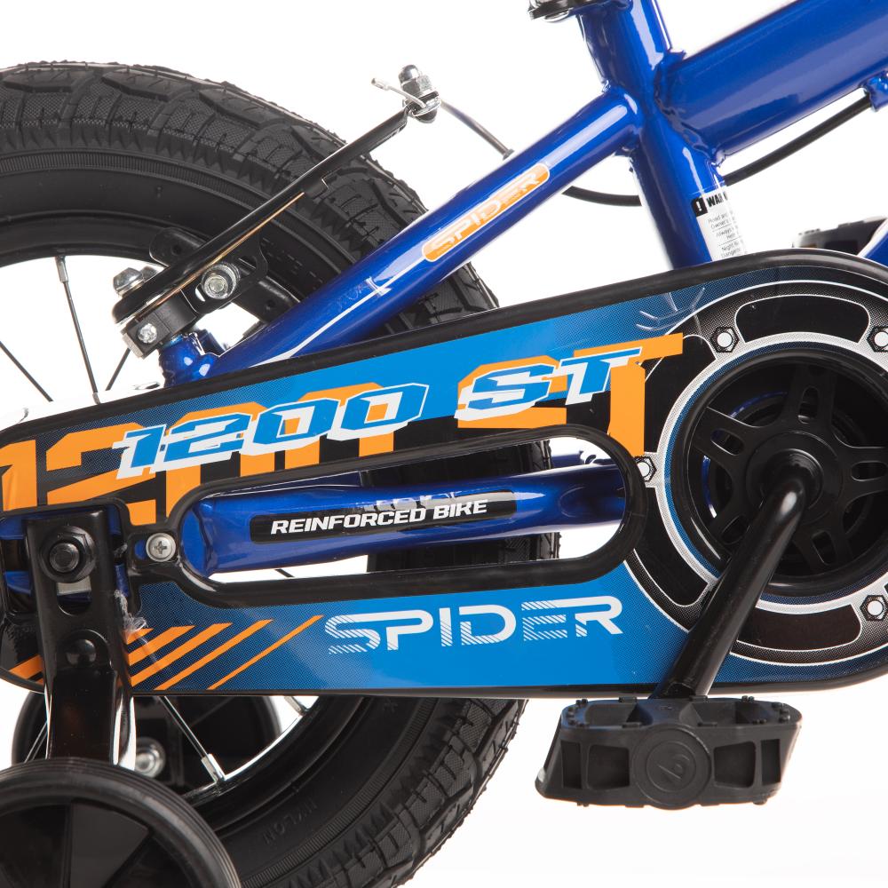 BICICLETA MTB ARO 12 BRABUS 1200 SPIDER AZUL - 2