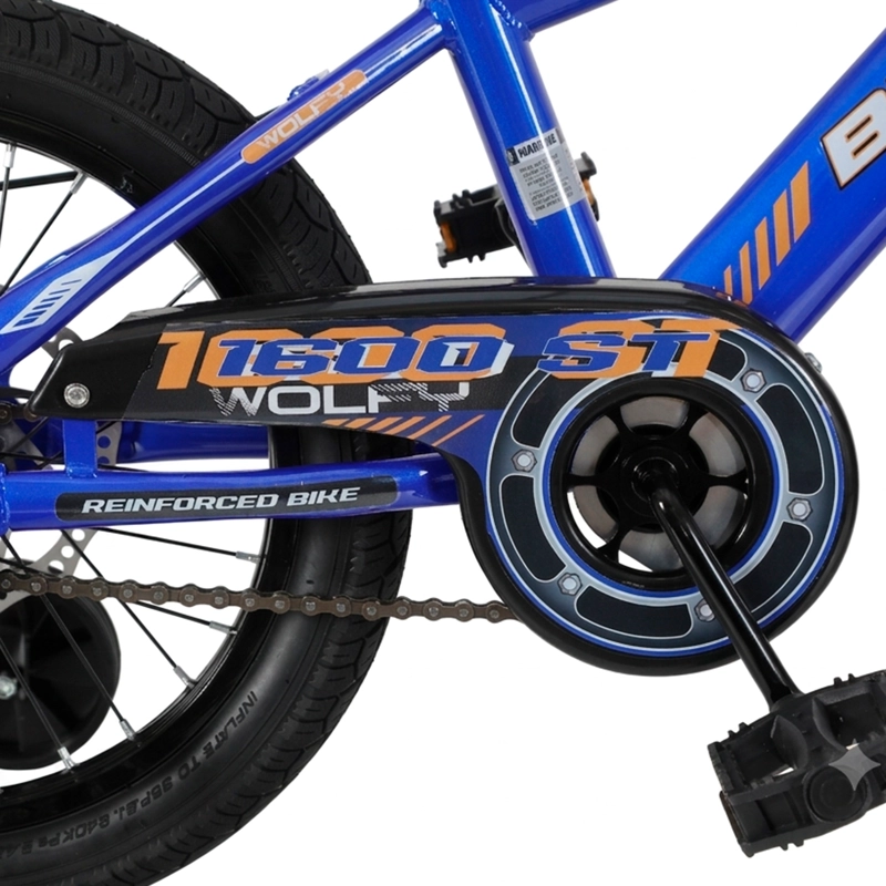 BICICLETA WOLFY FRENOS DE DISCO ARO 16 - 2