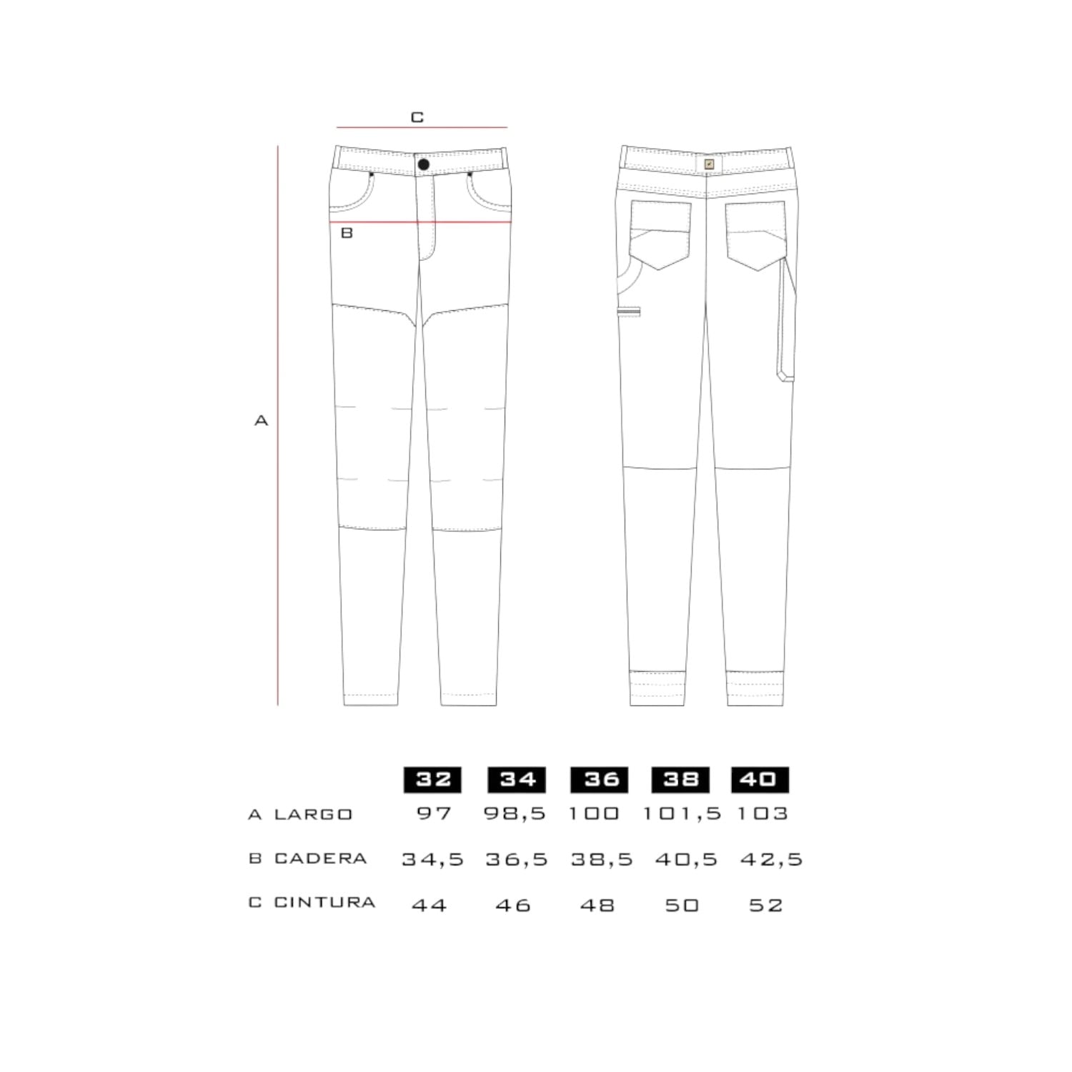 PANTALÓN MUJER FALCONE GRIS OSCURO QUEST - 4