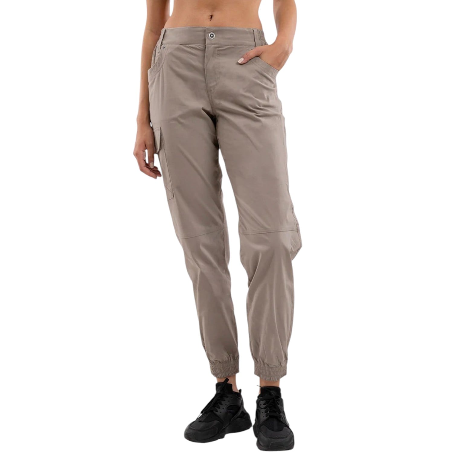 PANTALÓN QUEST BEIGE MUJER FALCONE - 1