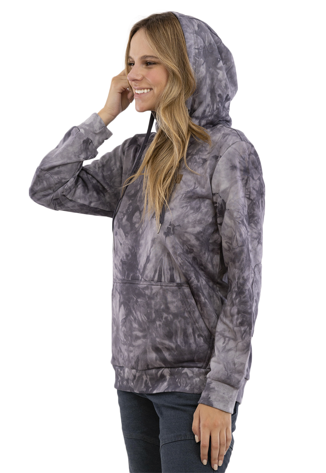 POLERÓN TIE-DYE WILD GRIS MUJER FALCONE - 2