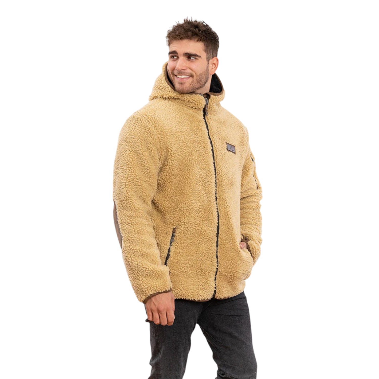CHAQUETA CHIPORRO CLÁSICA MOSTAZA HOMBRE FALCONE - 2