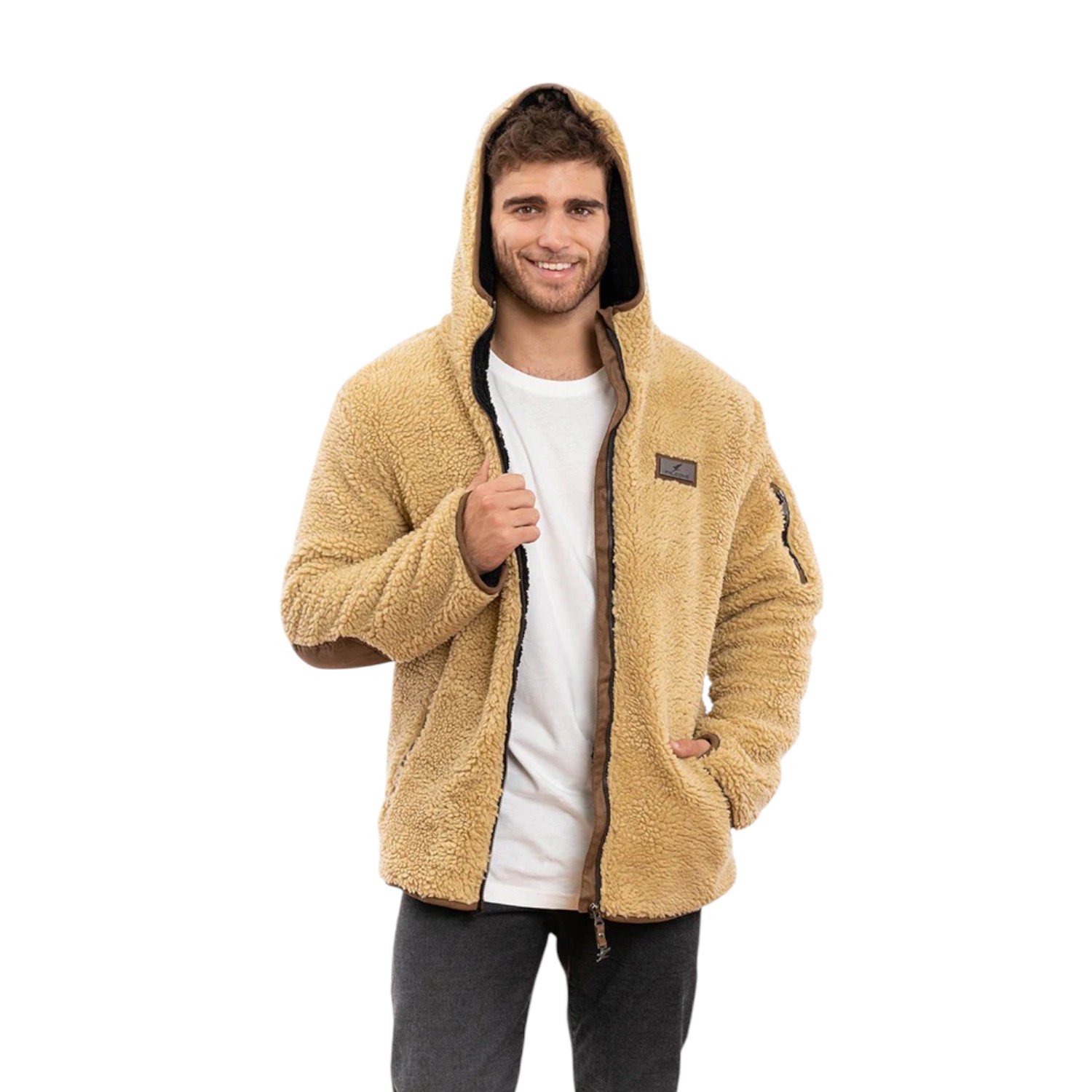 CHAQUETA CHIPORRO CLÁSICA MOSTAZA HOMBRE FALCONE - 4