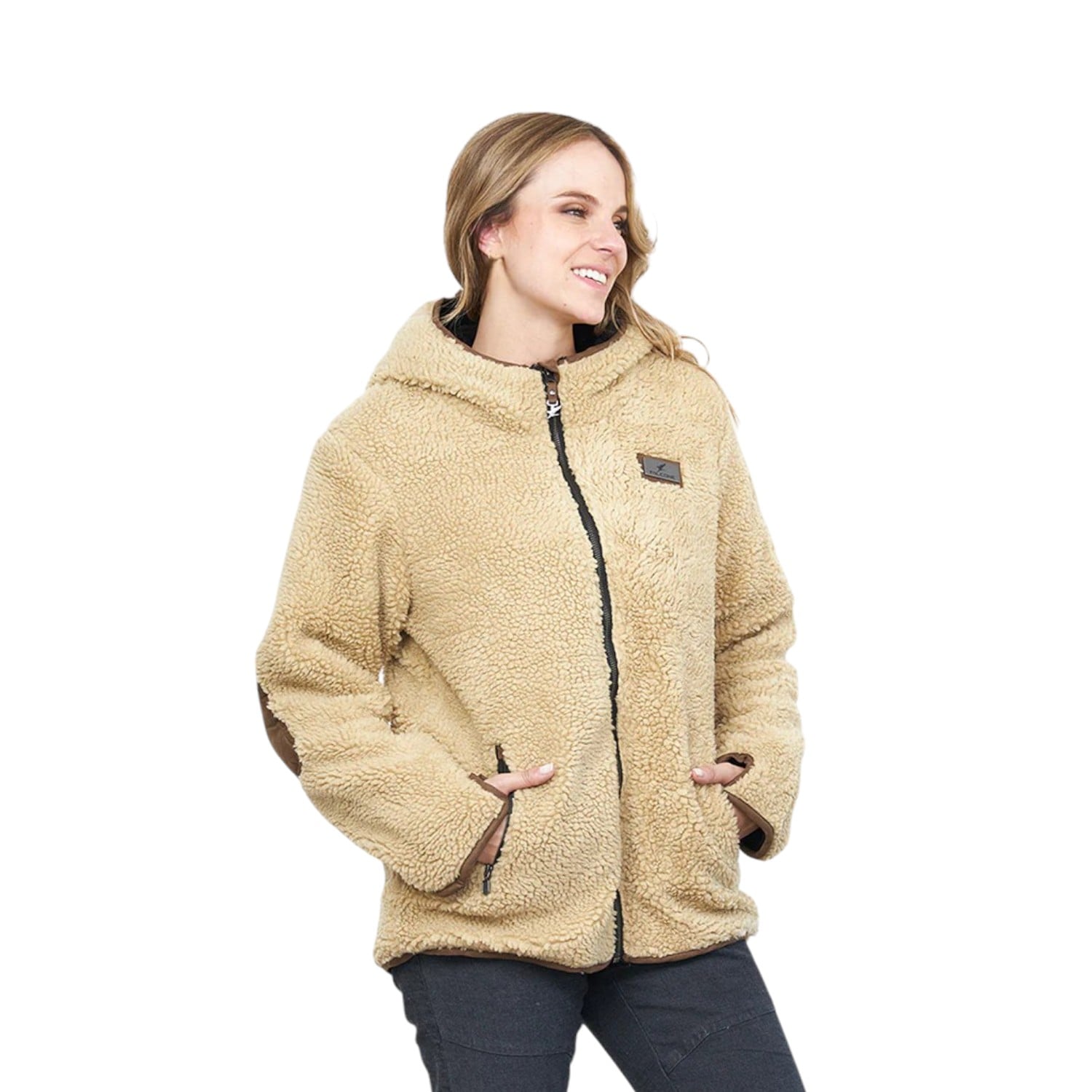 CHAQUETA CHIPORRO CLÁSICA MOSTAZA MUJER FALCONE - 2