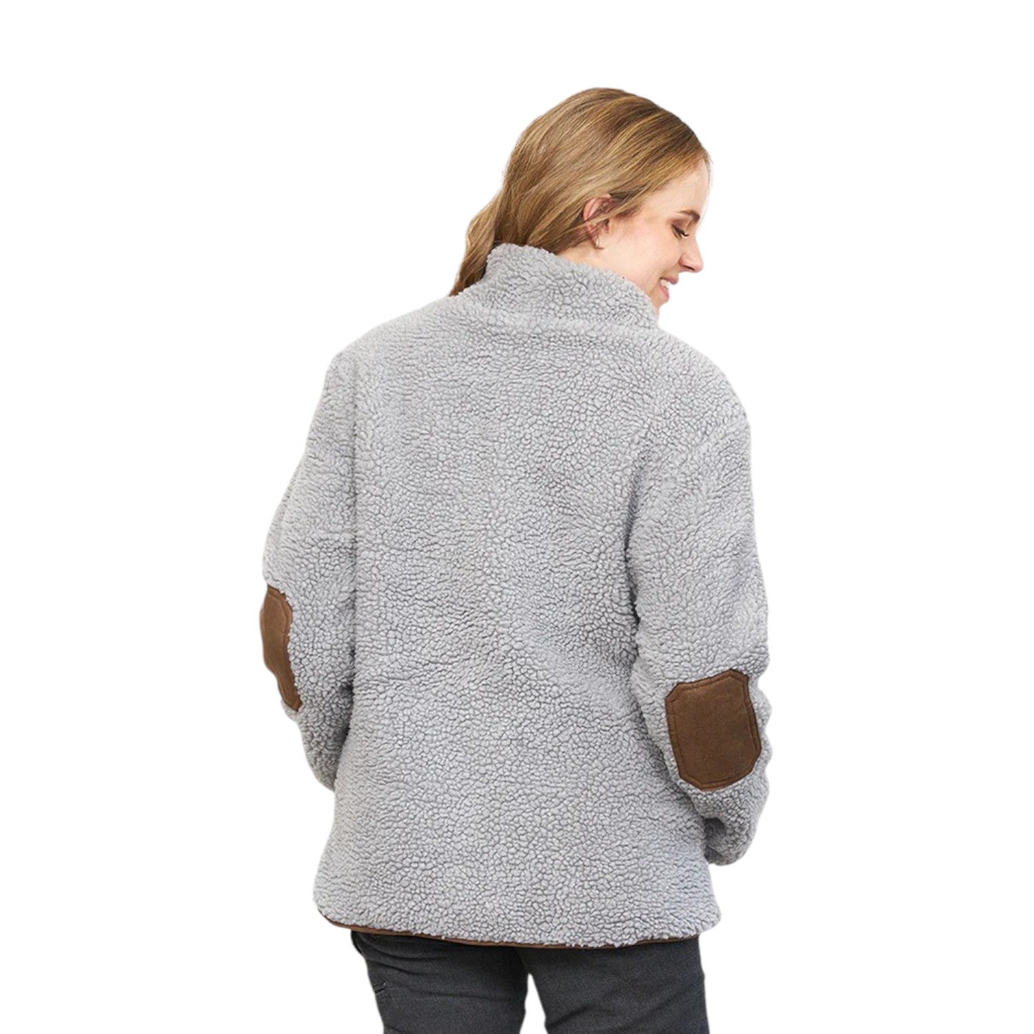 -15% OFF Chaqueta Chiporro Lumber Gris Plata Mujer Falcone - 3