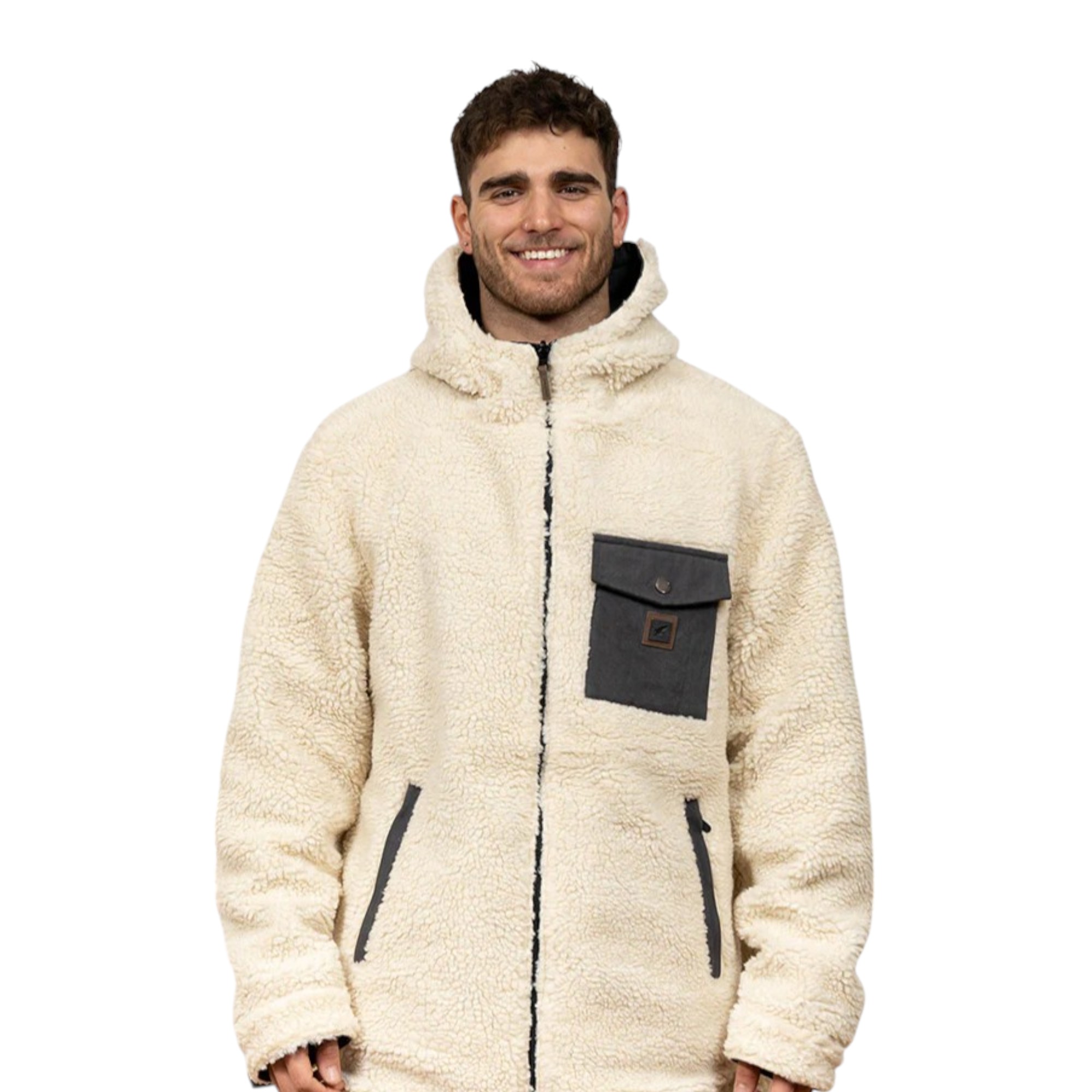 CHAQUETA CANVAS REVERSIBLE WOODSTONE GRIS HOMBRE FALCONE - 2